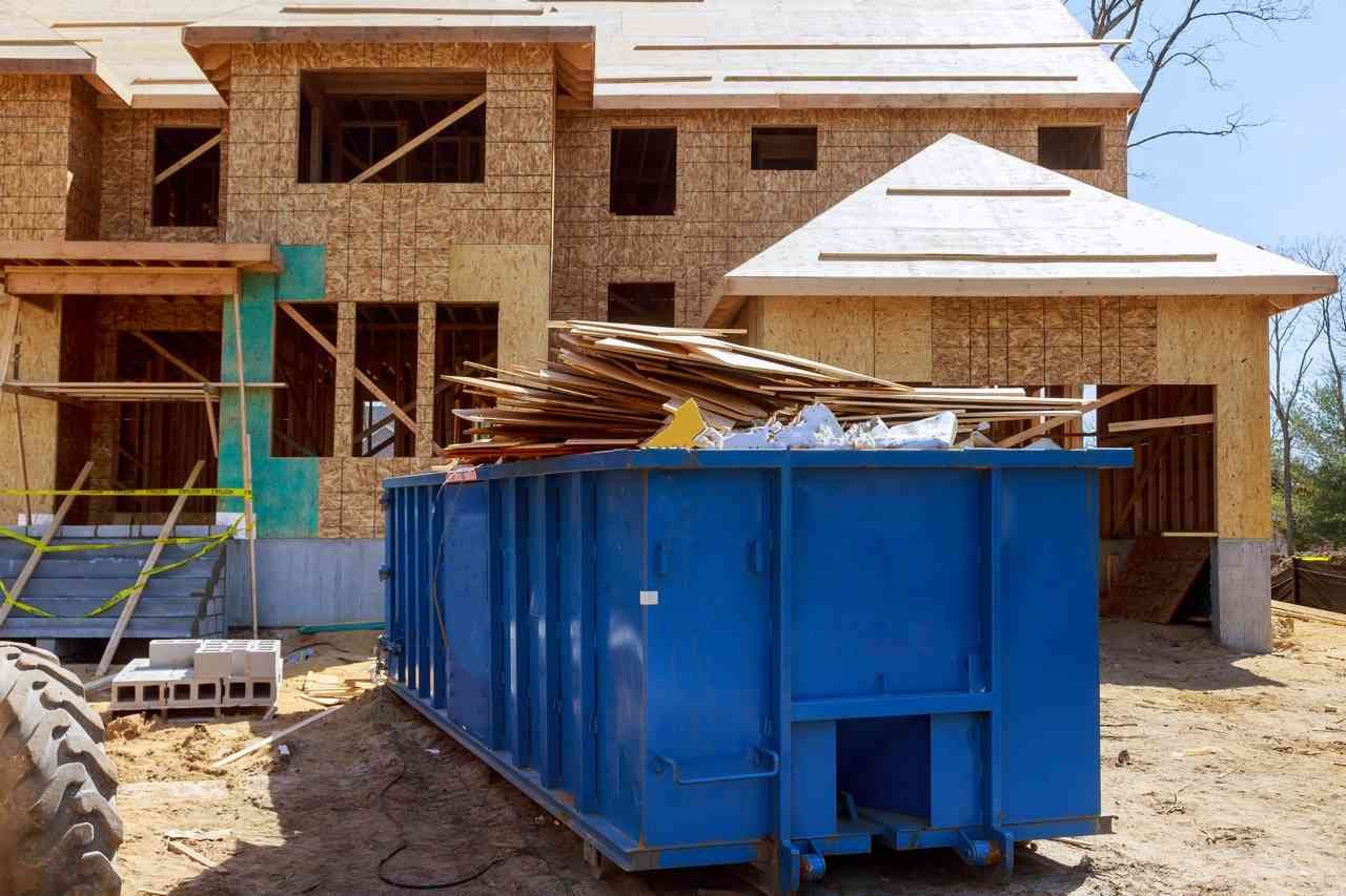 Dumpster Rentals in Concord, CA 10 Concrete load in a 10 yard flat rate dumpster