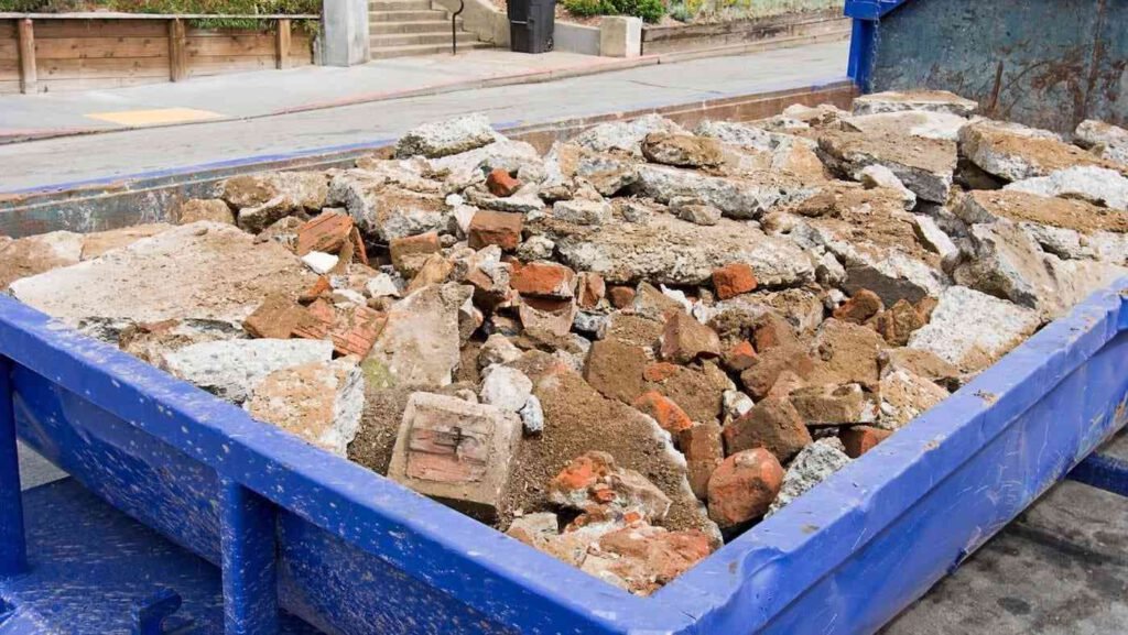 Construction Debris Removal - BBP Dumpster.