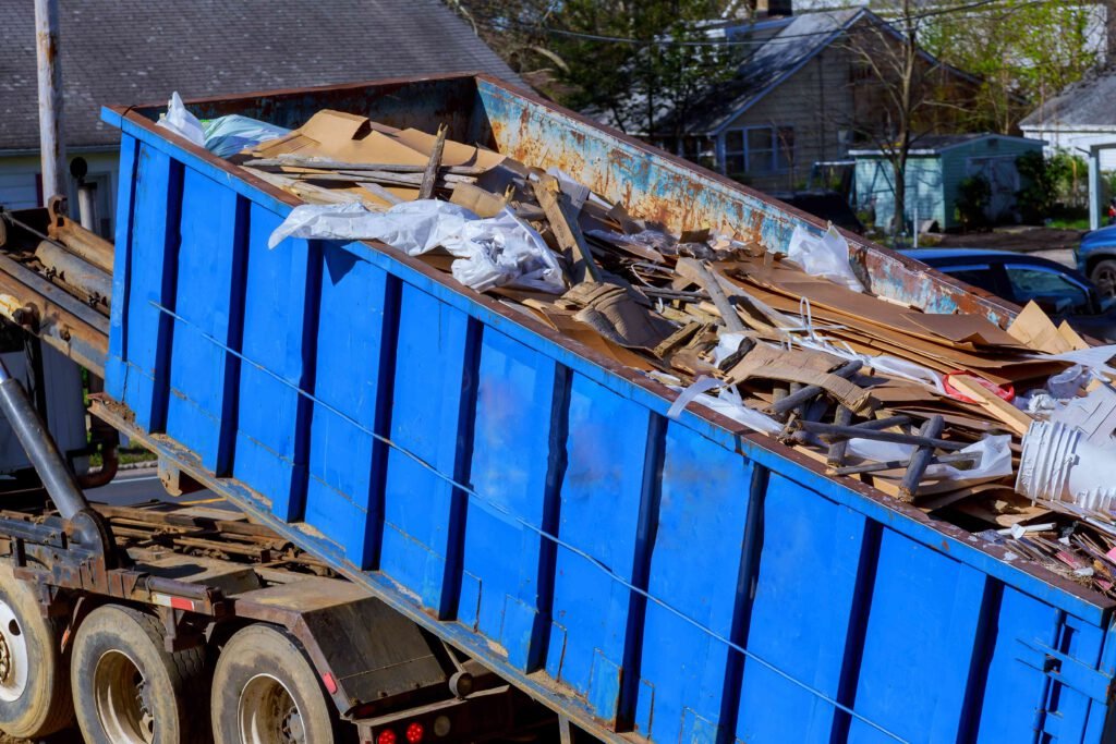 yard waste dumpster rentals by BBP Dumpster