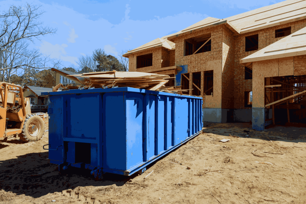 rolloff dumpster rental construction site min 1 11zon