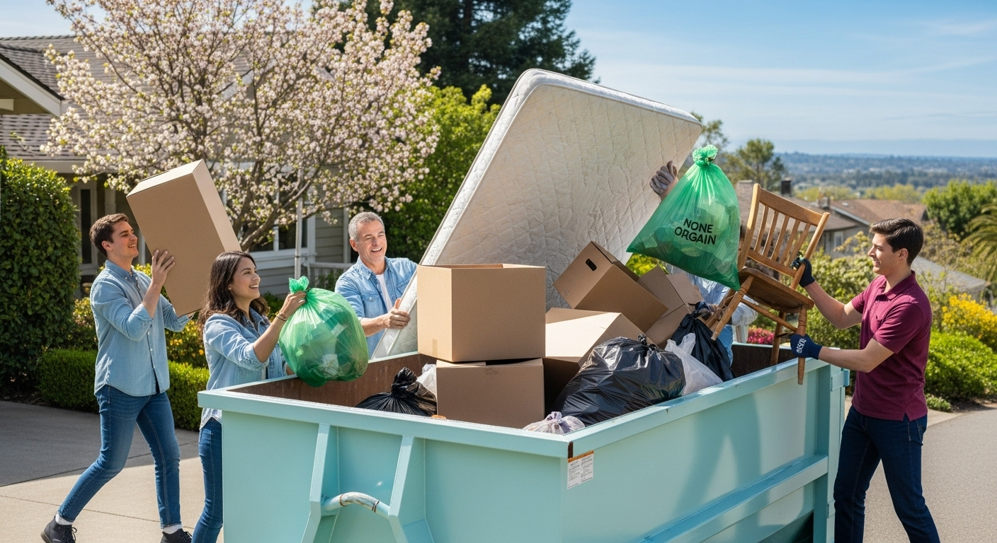 The Ultimate Guide to Dumpster Rentals for Spring Cleaning in Concord Maximize Your Home Refresh!