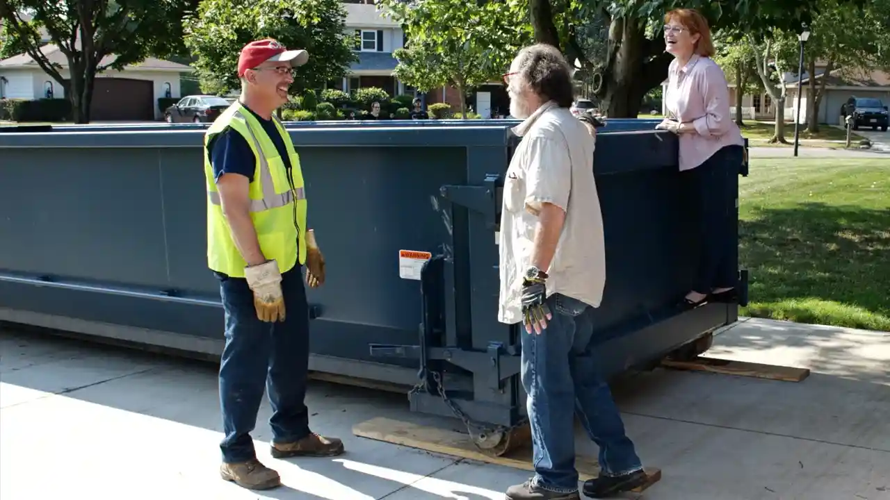 BBP Dumpster roll-off container in Concord, CA